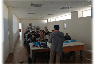 Periodistas participaron en el taller de “Tecnología Espacial”